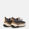 Moon247 Xlace Sneakers in Navy & Braun