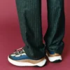 Moon247 Xlace Sneakers in Navy & Braun