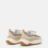 Moon247 Xlace Sneakers in Off-White & Taupe Moon247 Xlace Sneakers in Off-White & Taupe
