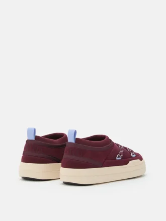 Park Icon Sneaker aus Wildleder in Burgunderrot