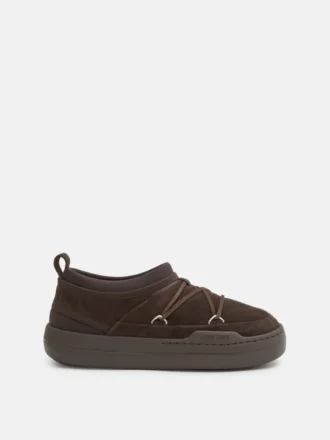 Park Icon Sneaker aus Wildleder in Dunkelbraun