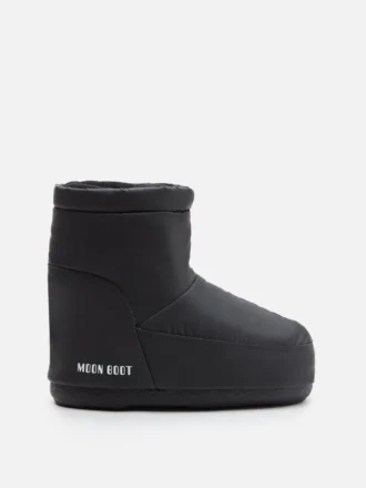 Schwarze Gummistiefel ohne Schnürsenkel Schwarze Gummistiefel ohne Schnürsenkel